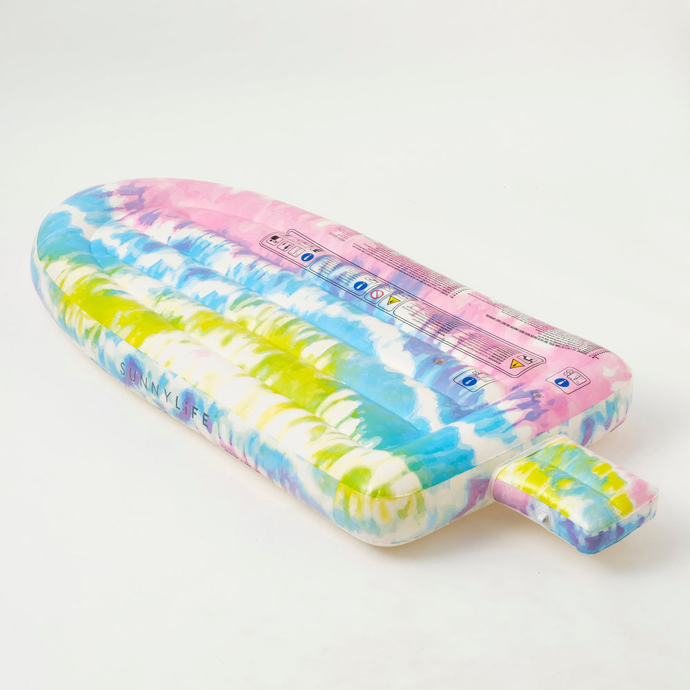 SUNNYLiFE |Luxe Lie-On Float | Ice Pop Tie Dye