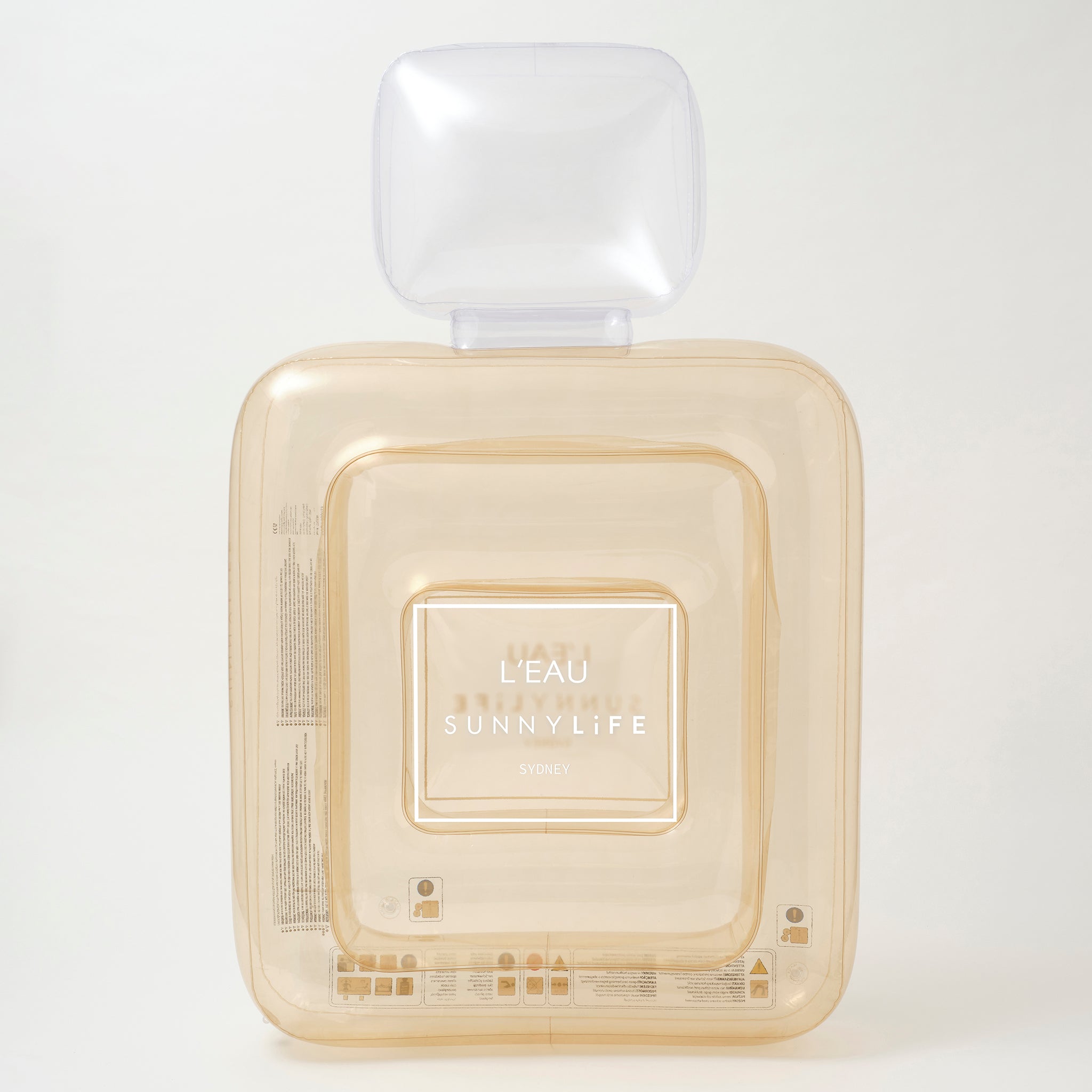 SUNNYLiFE |Luxe Lie-On Float | Parfum Champagne