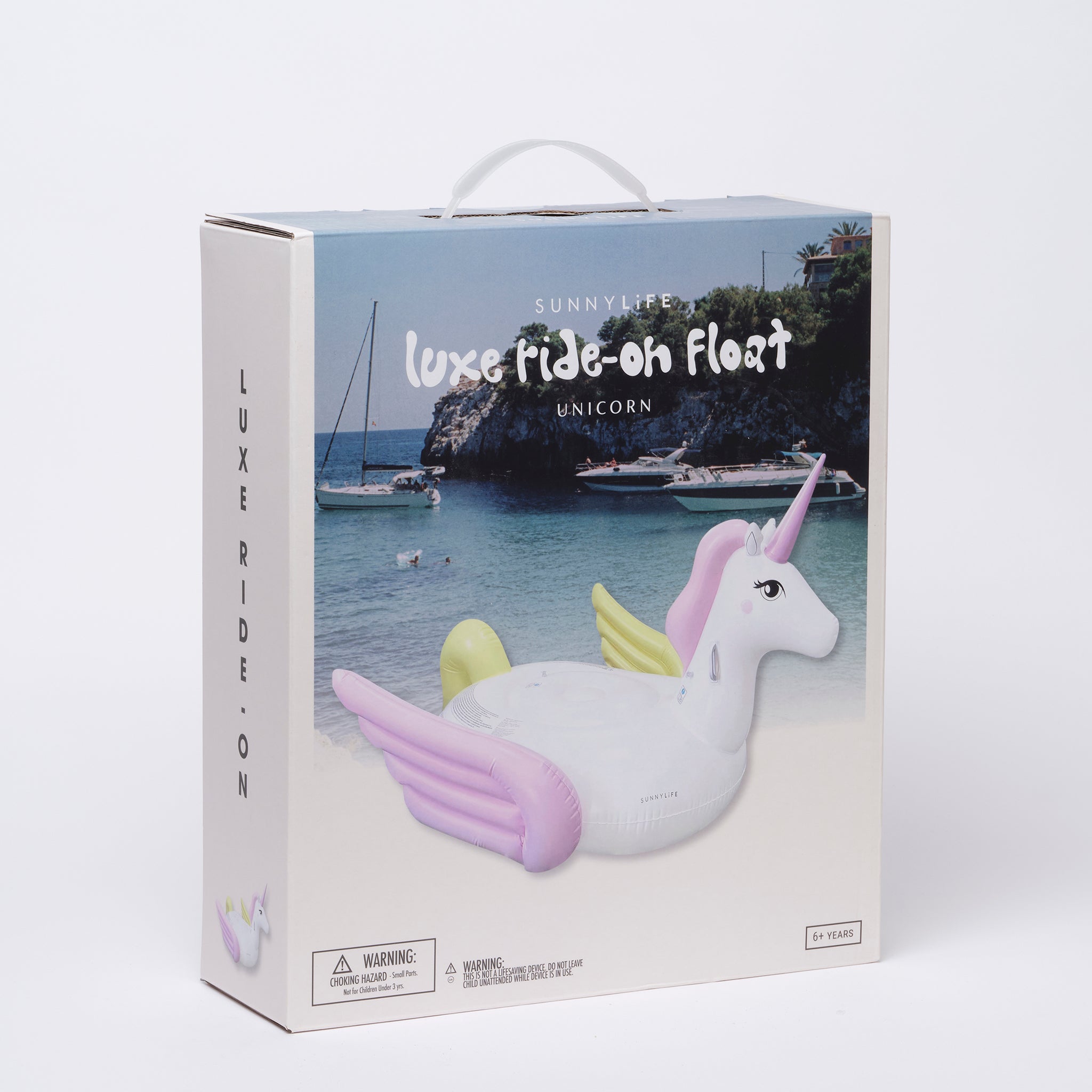 SUNNYLiFE |Luxe Ride-On Float | Unicorn Pastel