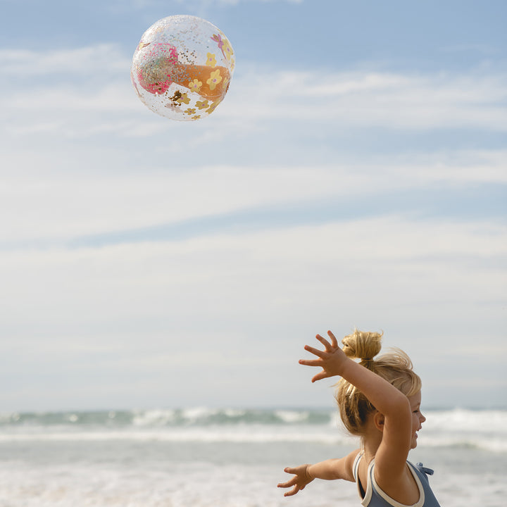 Ballon de plage gonflable 3D | Mima la Fée Citron Lilas