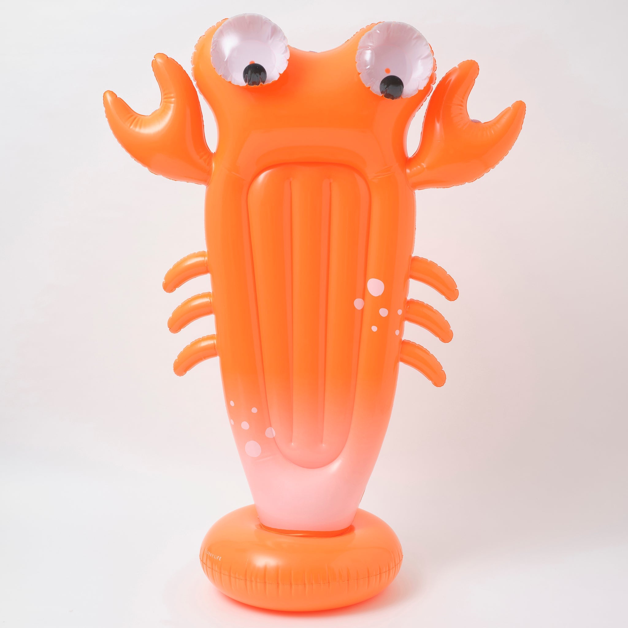 Arroseur Géant Gonflable | Sonny la créature de la mer orange fluo