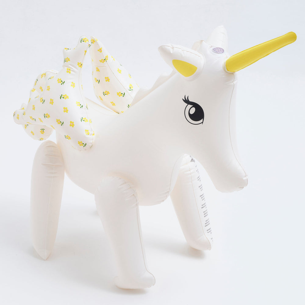 SUNNYLiFE |Inflatable Sprinkler | Mima the Unicorn Lemon Lilac