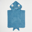 SUNNYLiFE |Beach Hooded Towel | Shark Tribe Deep Blue