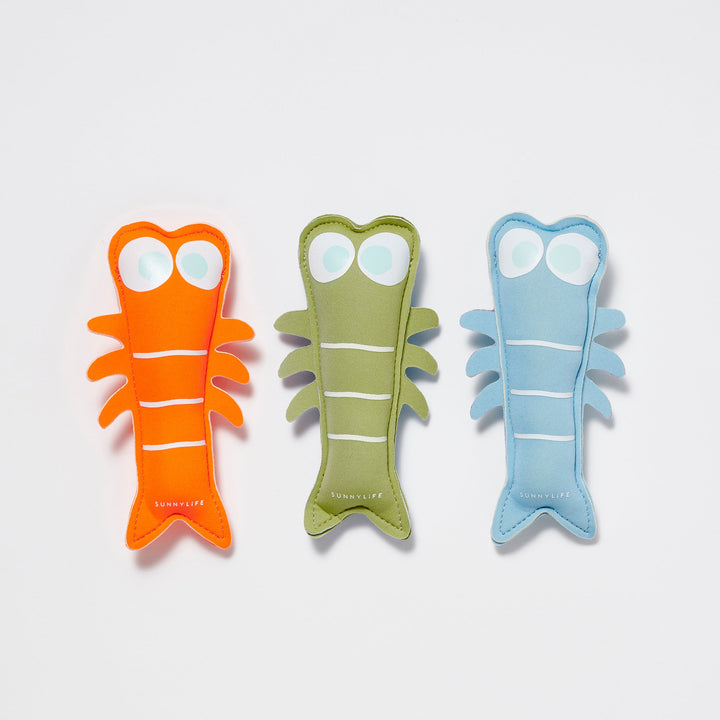 SUNNYLiFE |Dive Buddies | Sonny the Sea Creature Blue Neon Orange
