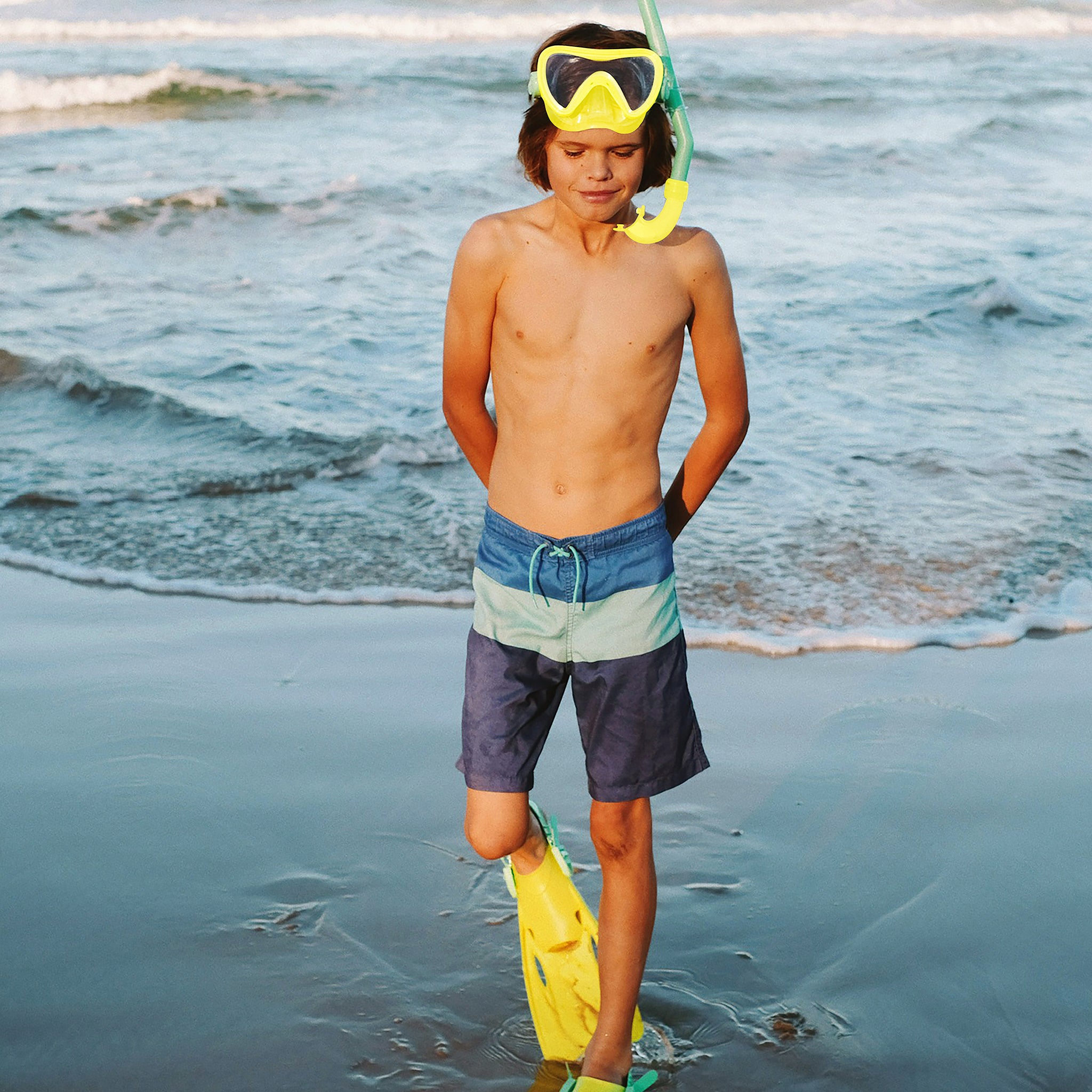 SUNNYLiFE |Kids Dive Set Medium | Sea Seeker Ocean
