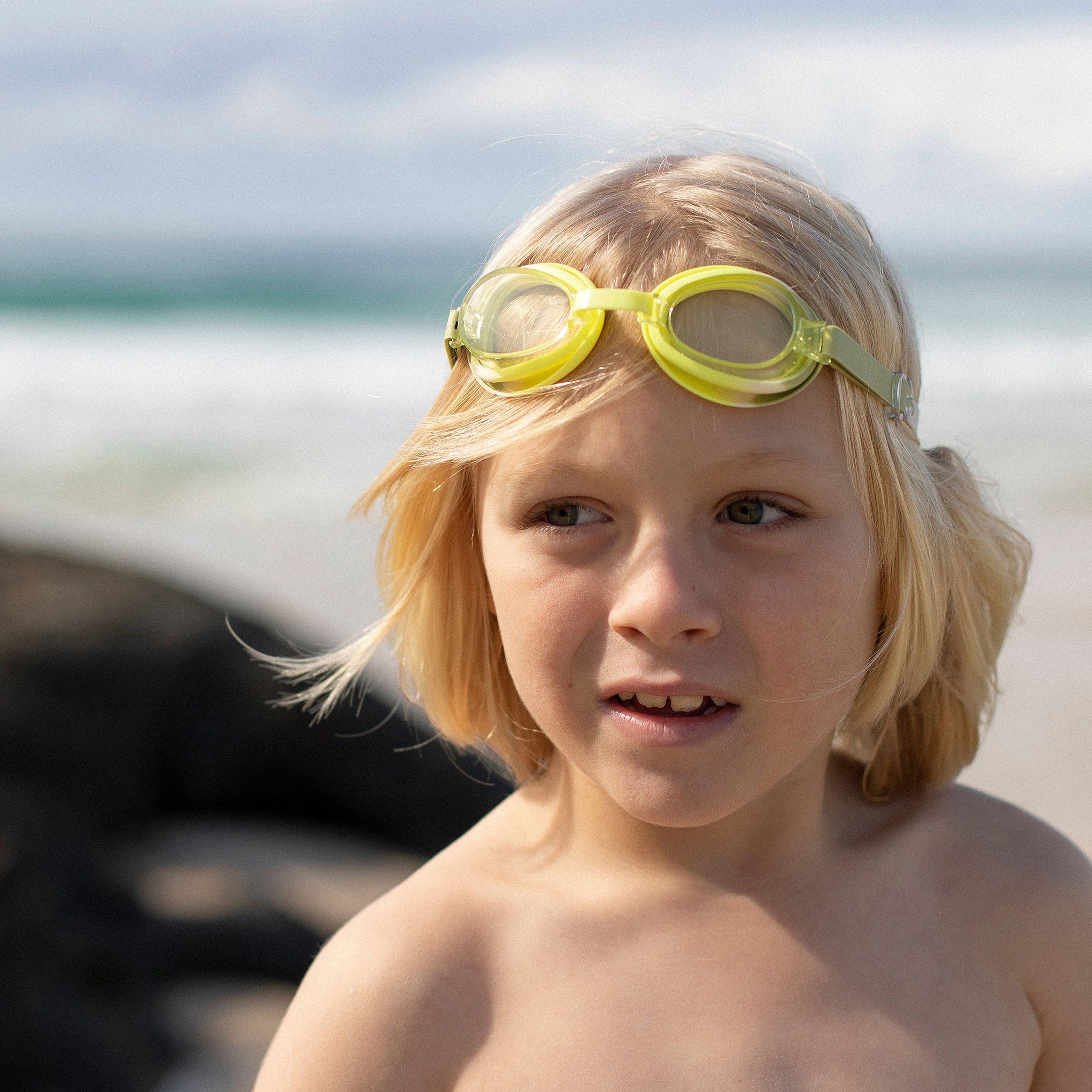 Mini Swim Goggles | SmileyWorld Sol Sea