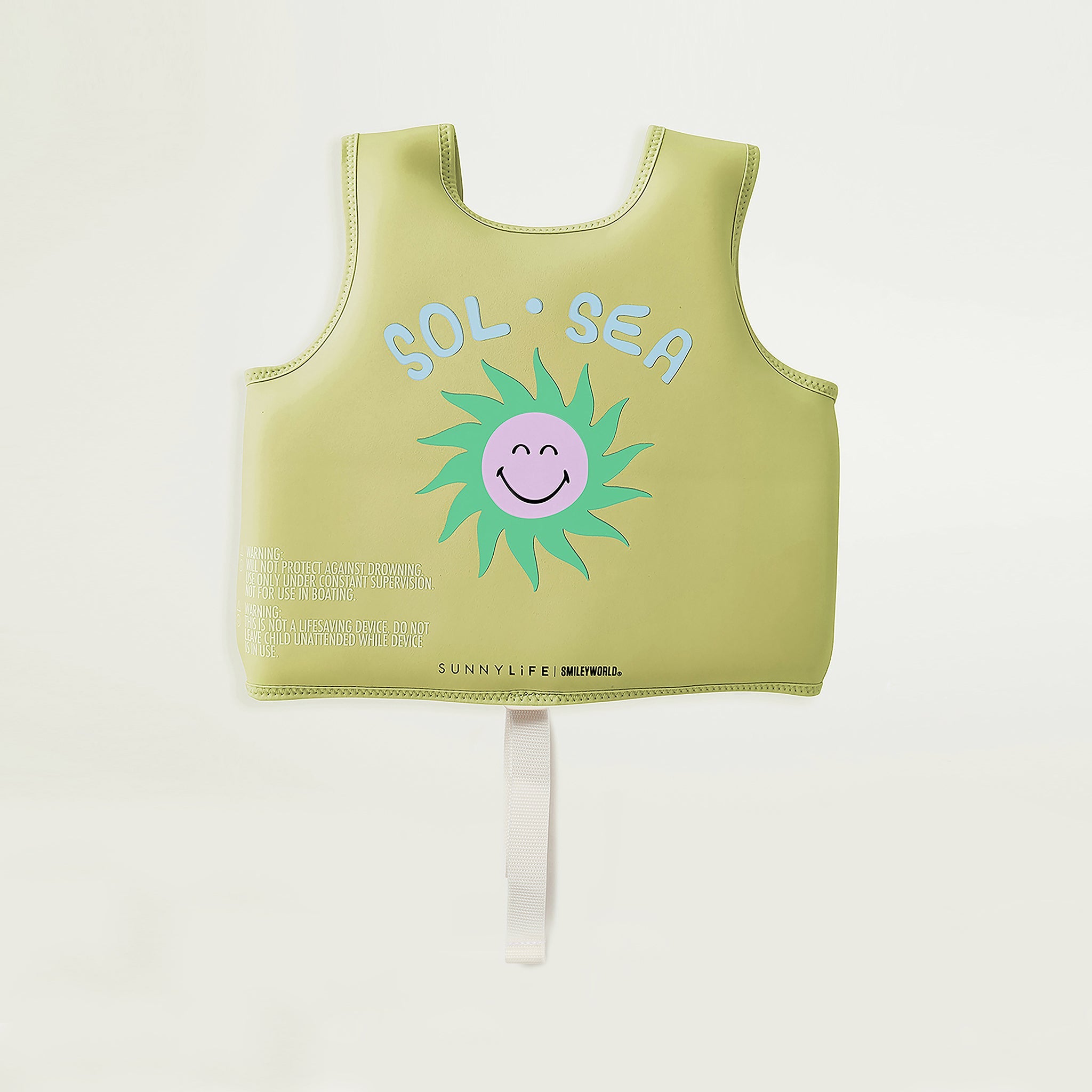 SUNNYLiFE |Swim Vest 2-3 | SMILEY World Sol Sea