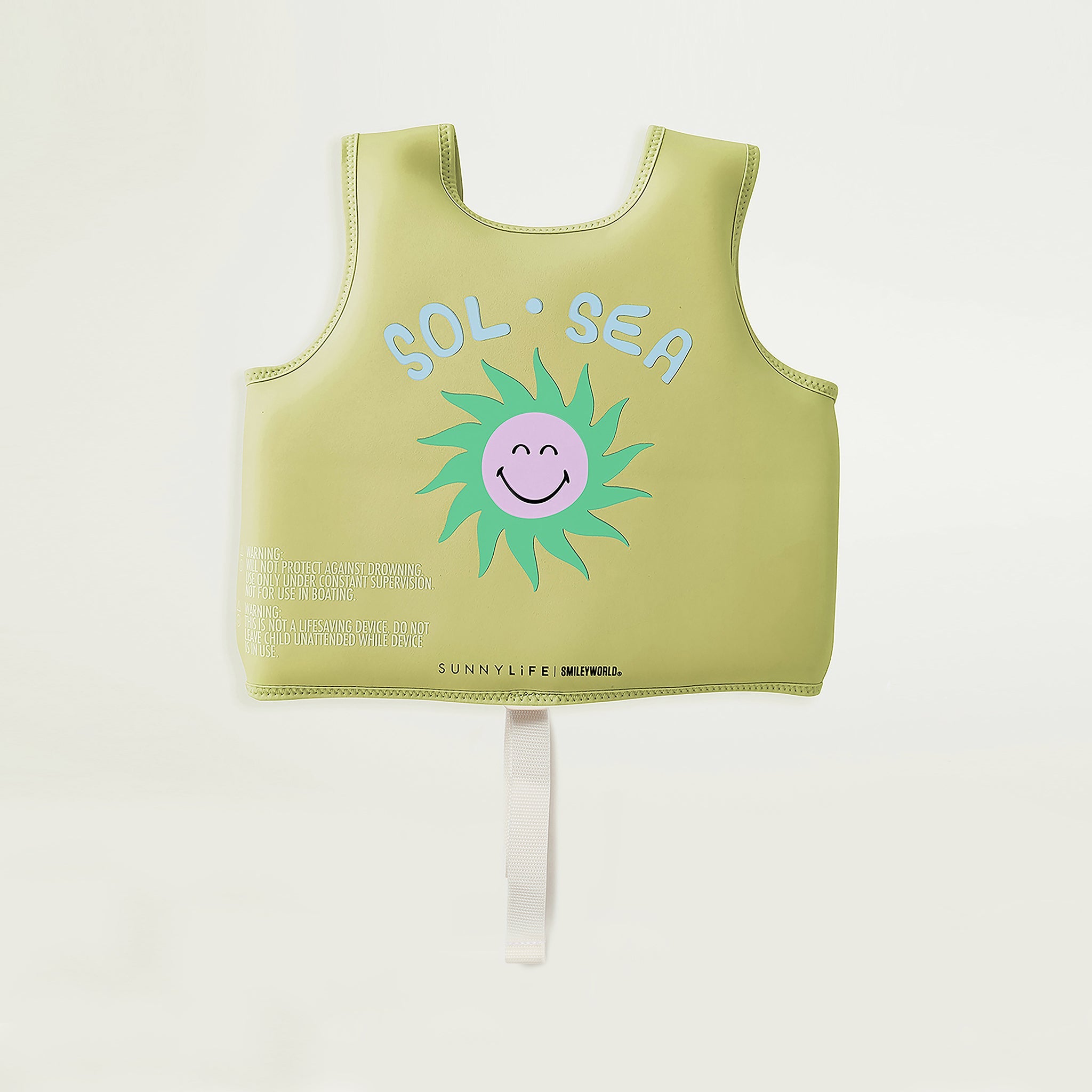 SUNNYLiFE |Swim Vest 1-2 | SMILEY World Sol Sea