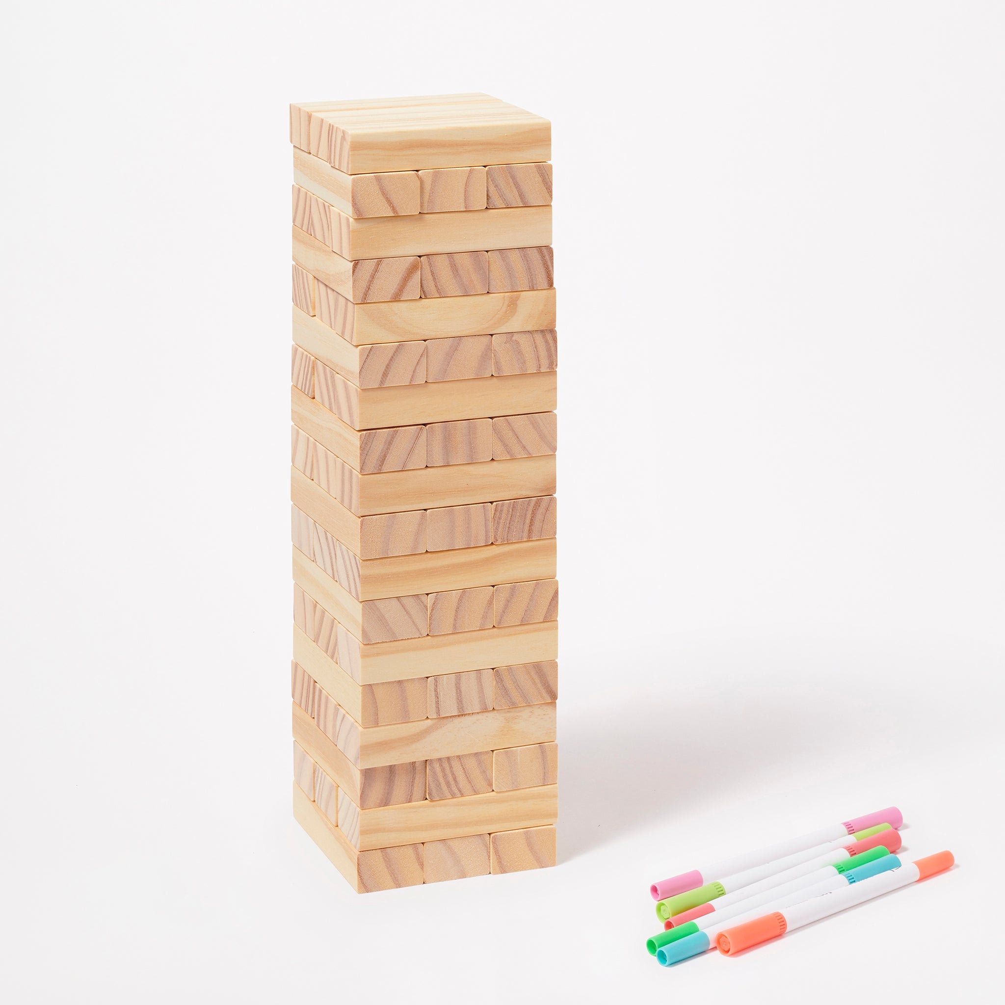 Colour-In Jumbling Tower Set | Majorelle