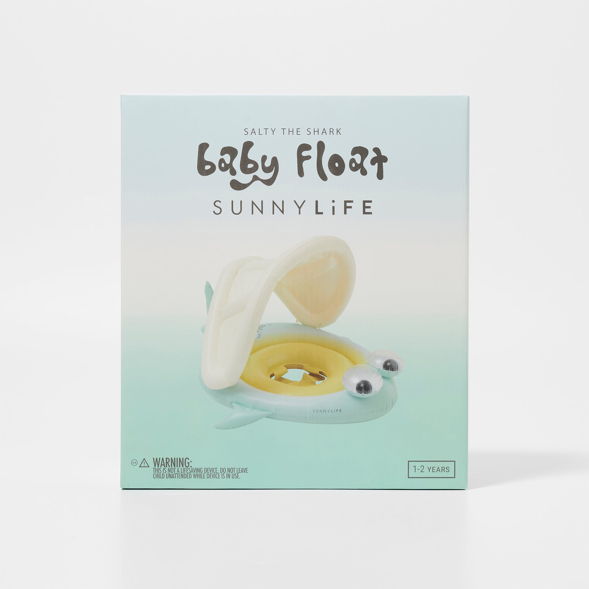 Baby Float | Salty the Shark Blue-Lime