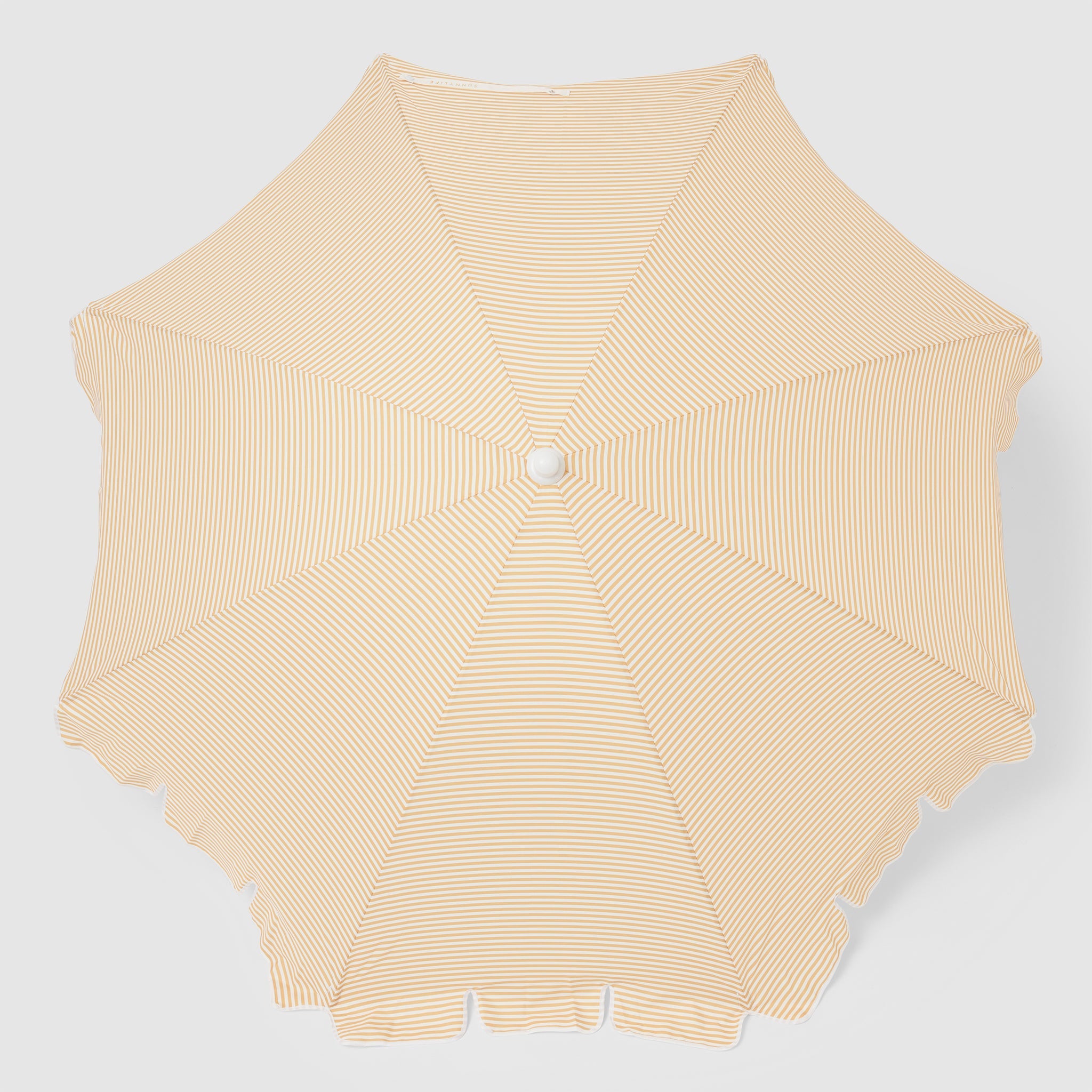 Sonnenschirm | Mango Bay Golden Mustard Stripe
