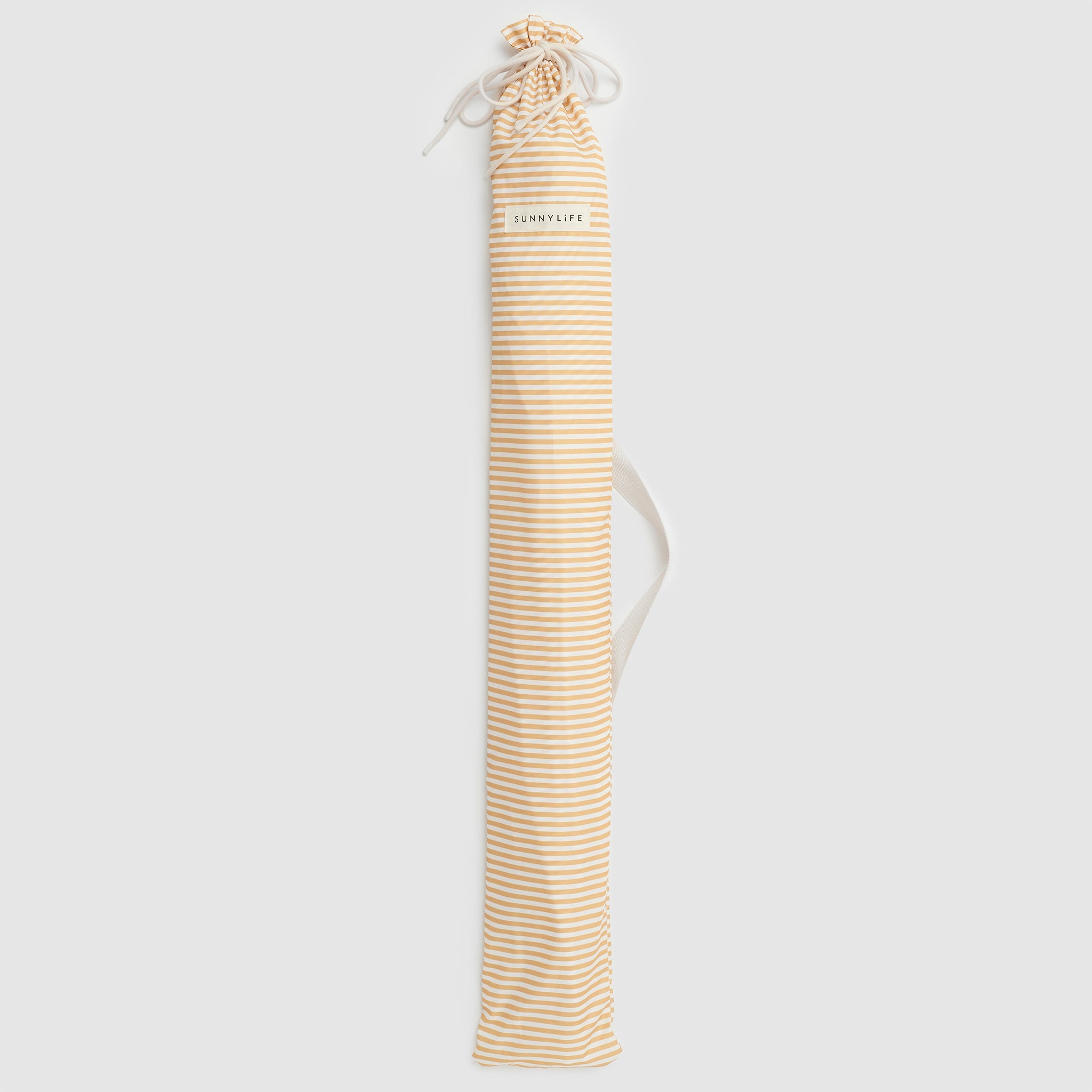 Sonnenschirm | Mango Bay Golden Mustard Stripe