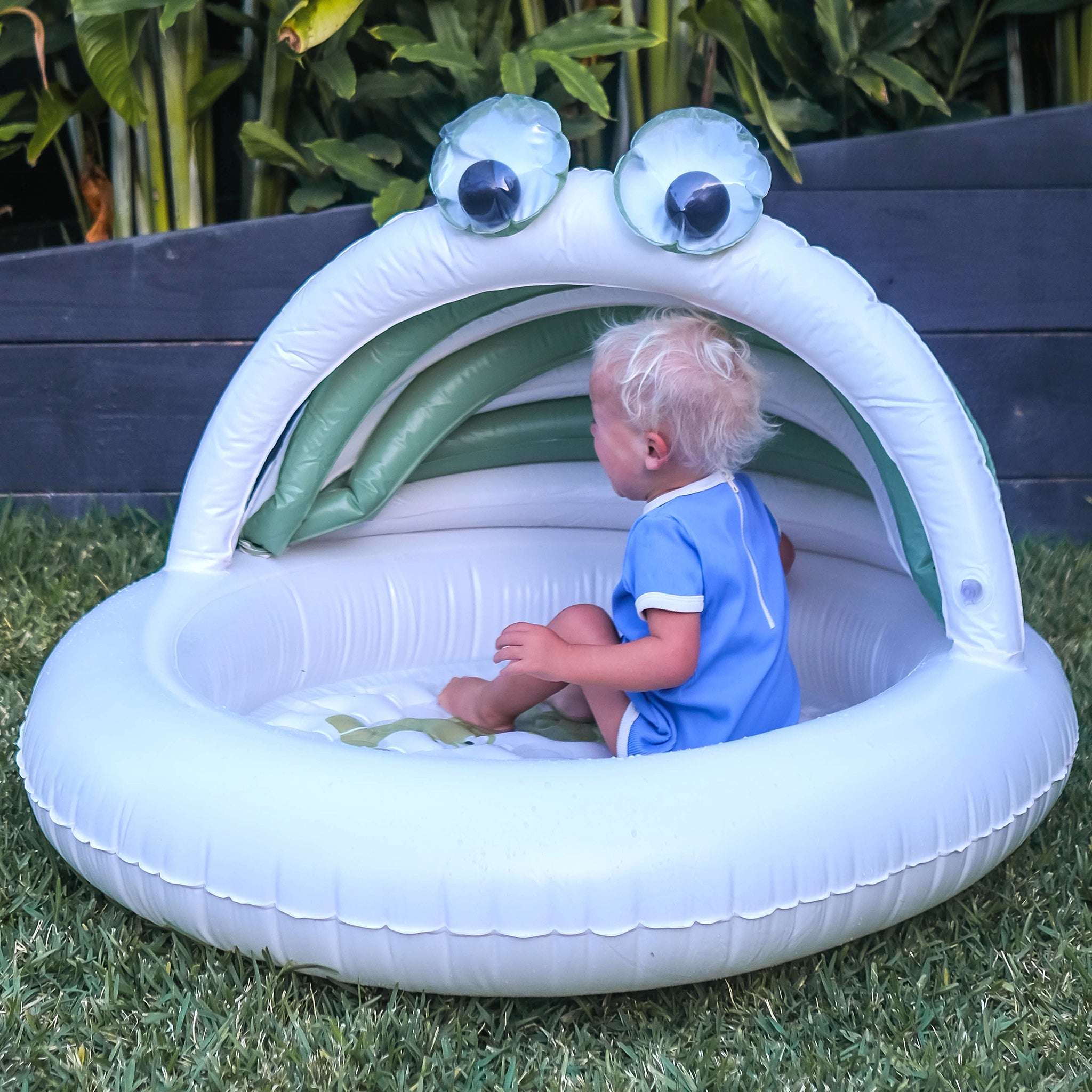 Kids Inflatable Pool | Cookie the Croc Khaki