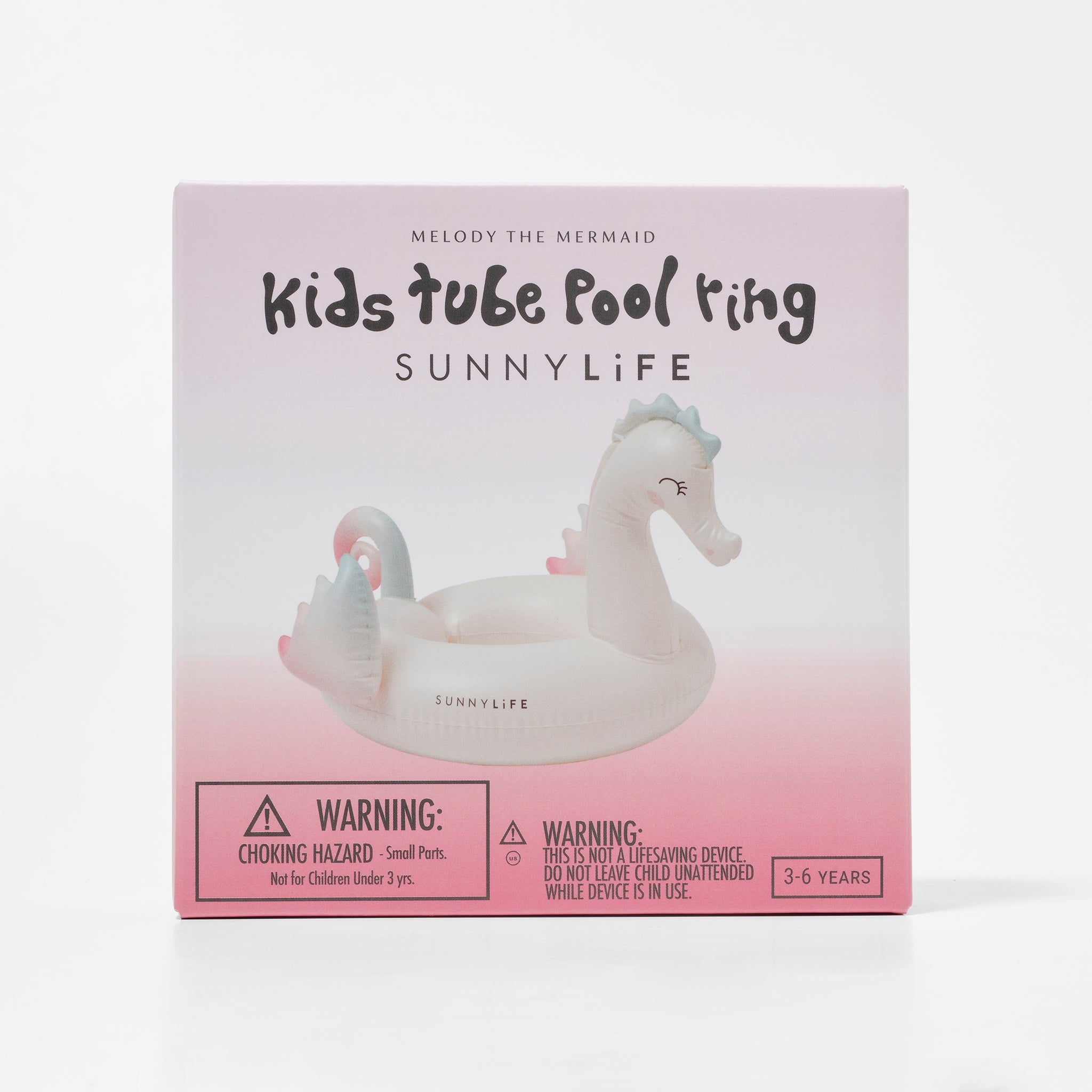 Kids Tube Pool Ring | Melody the Mermaid Multi