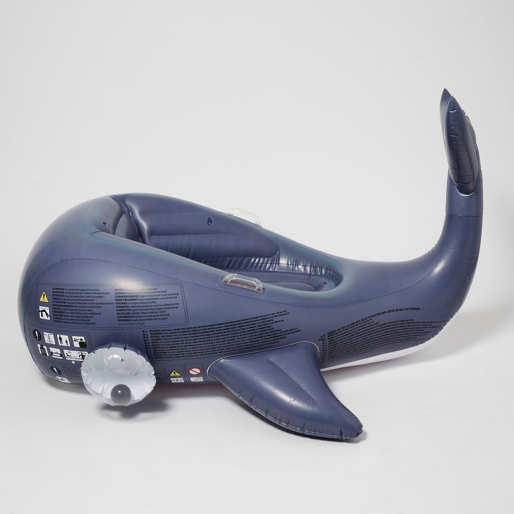 Luxe Ride-On Float | Moby Dick Navy – SUNNYLiFE EU