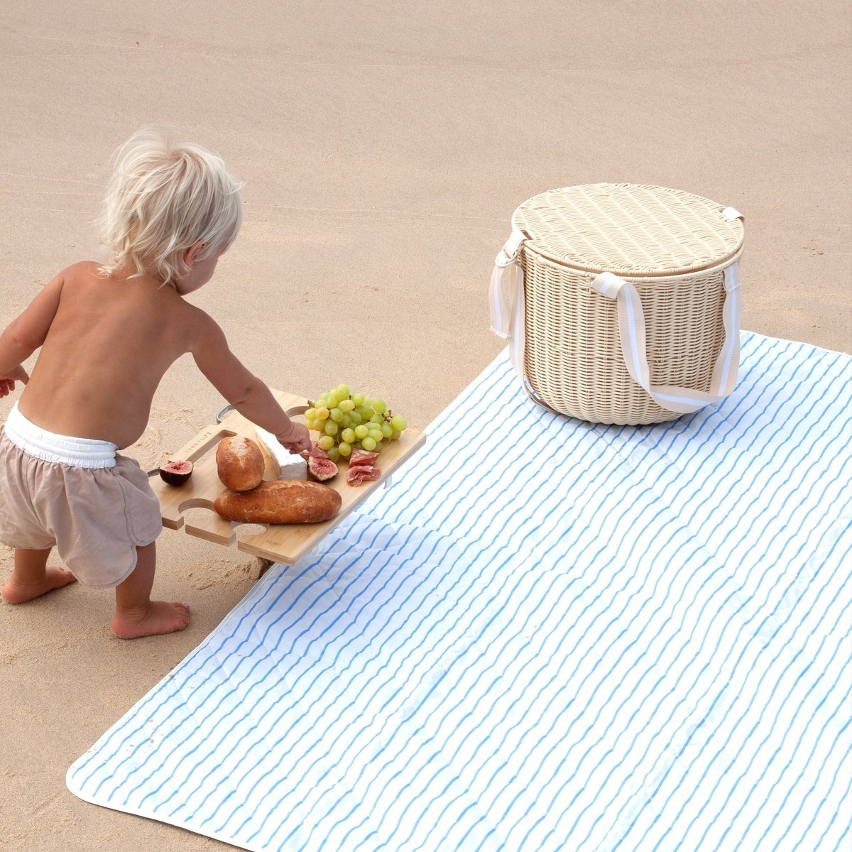 Round Picnic Cooler Basket - SUNNYLiFE EU