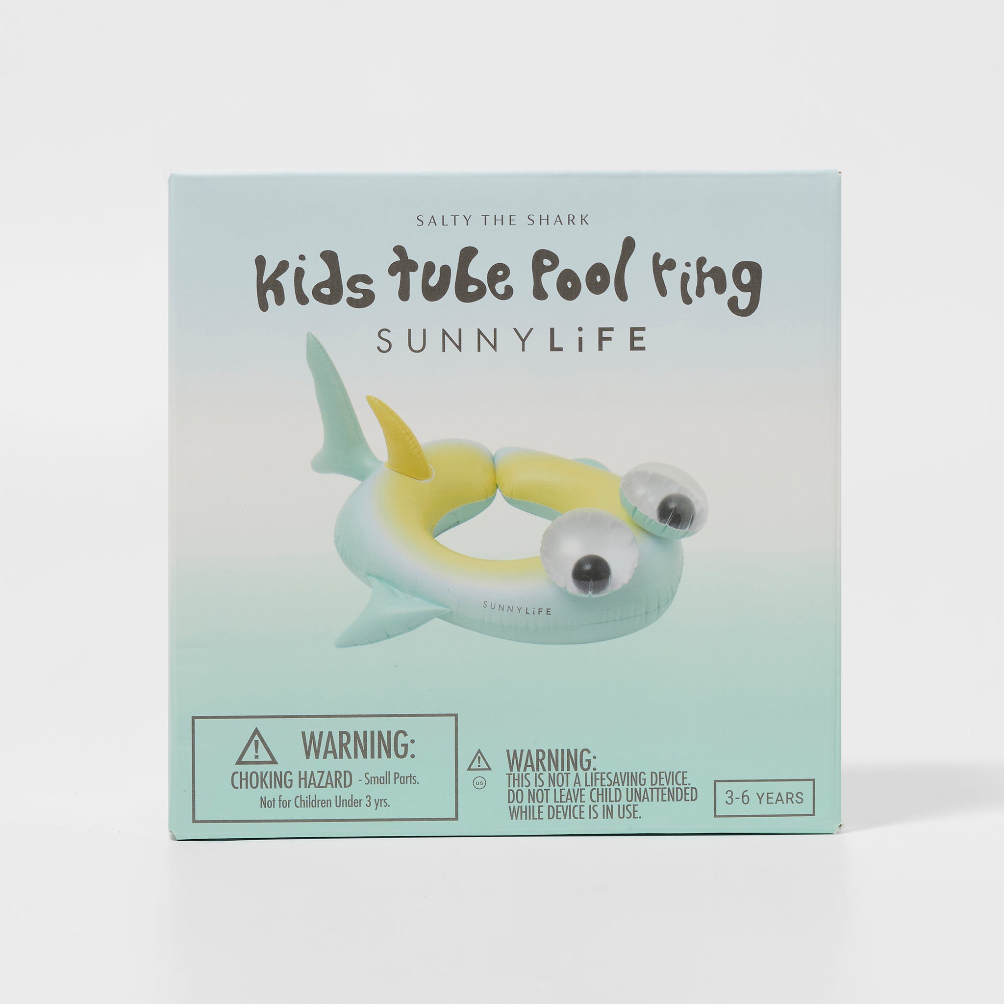 Kids Tube Pool Ring | Salty the Shark Multi