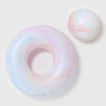 Tube Pool Ring and Ball Set | Tie Dye Multi