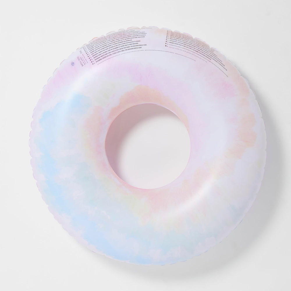 Tube Pool Ring and Ball Set | Tie Dye Multi