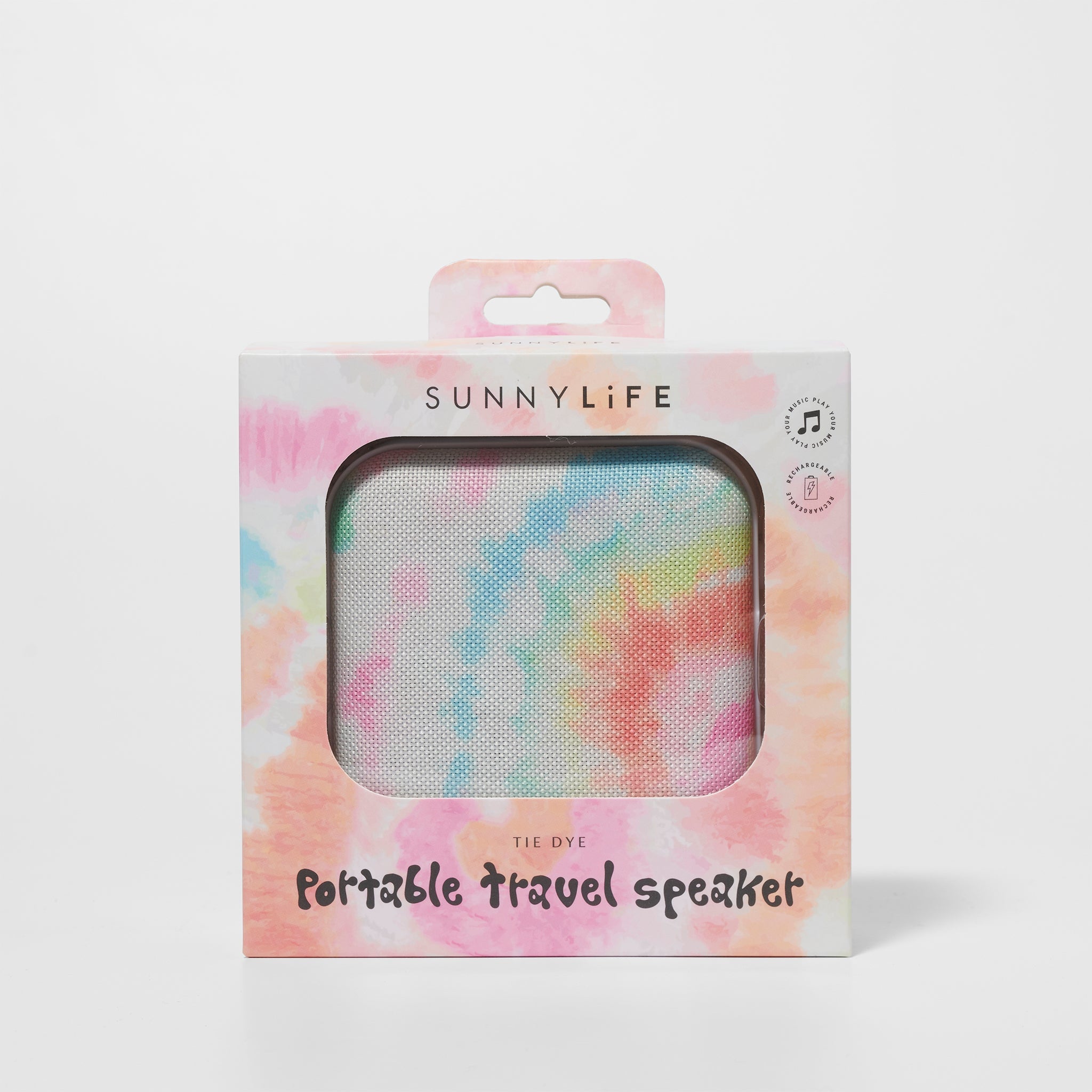 Portable Travel Speaker | Tie Dye Multi