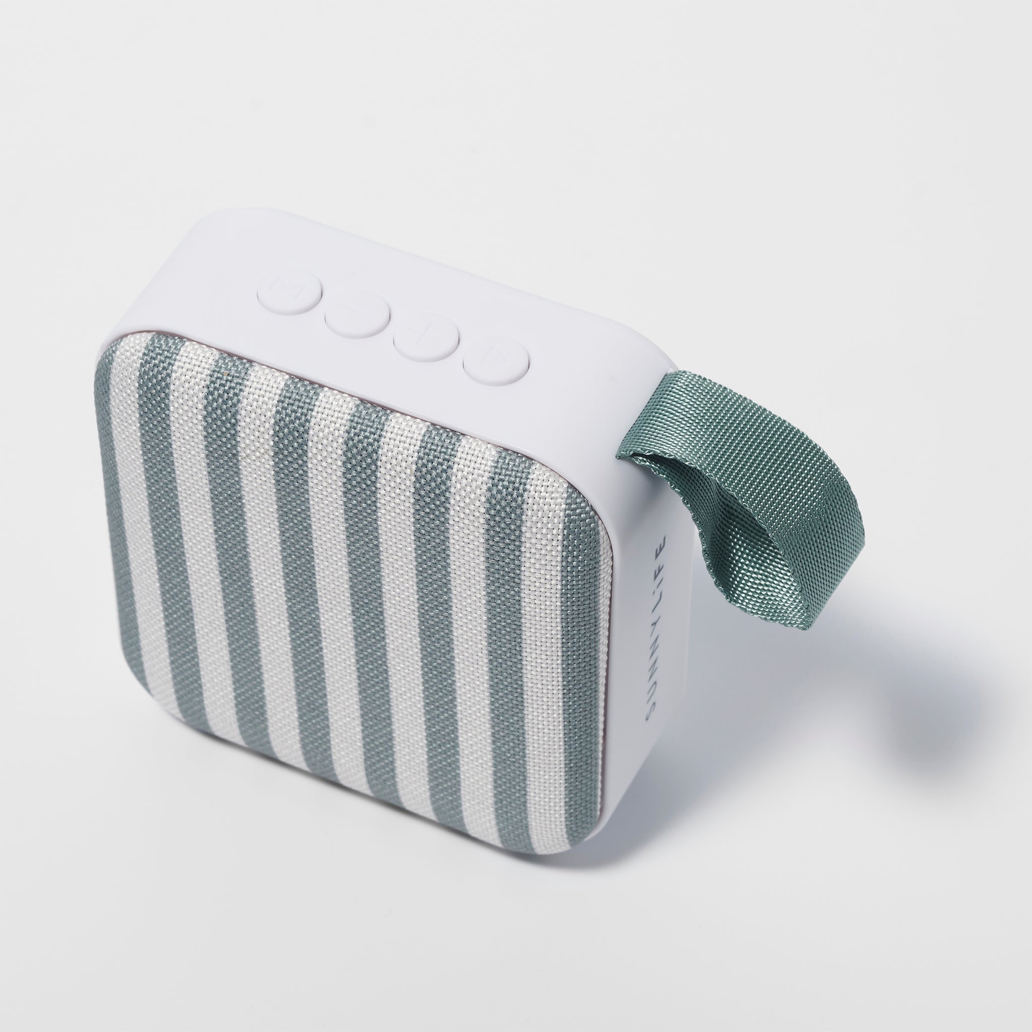 Portable Travel Speaker | The Vacay Olive Stripe