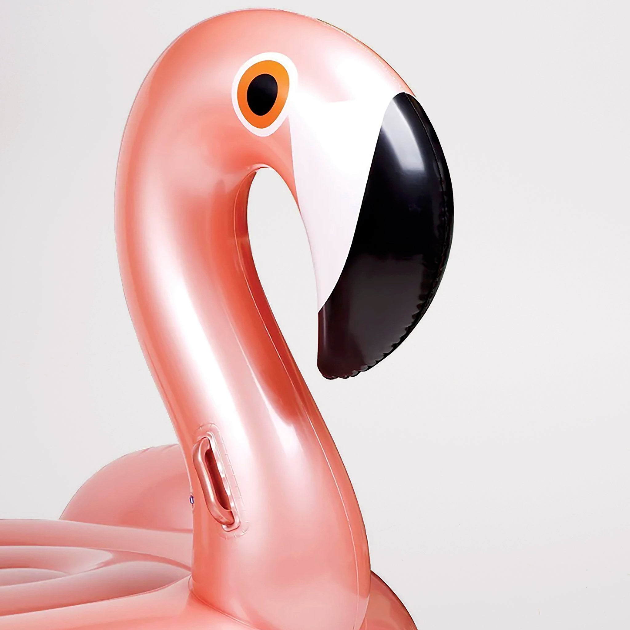 Luxuriöser Aufsitz-Schwimmkörper | Flamingo-Roségold